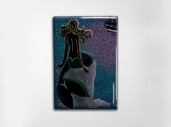 Little Mermaid Art Magnet