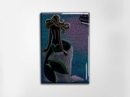 Little Mermaid Art Magnet