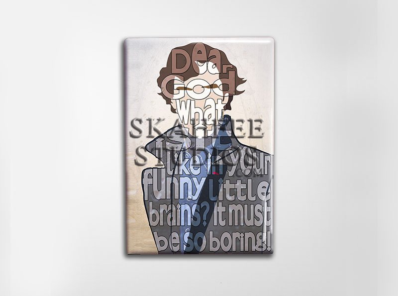 Sherlock Art Magnet - Click Image to Close